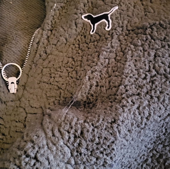 PINK Sherpa Quarter Zip - Picture 2 of 2